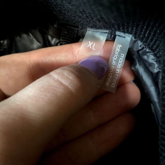 Calvin Klein Bomber Jacket Black XL - Picture 9 of 12